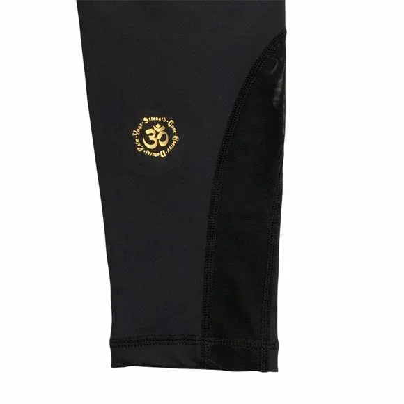 Wegman's Yoga for Life by Stency Leggings Mesh Lg - Picture 4 of 9